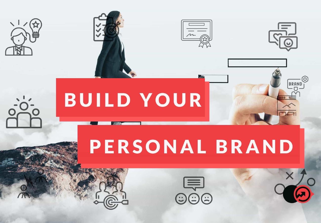 Build your personal brand promotional image