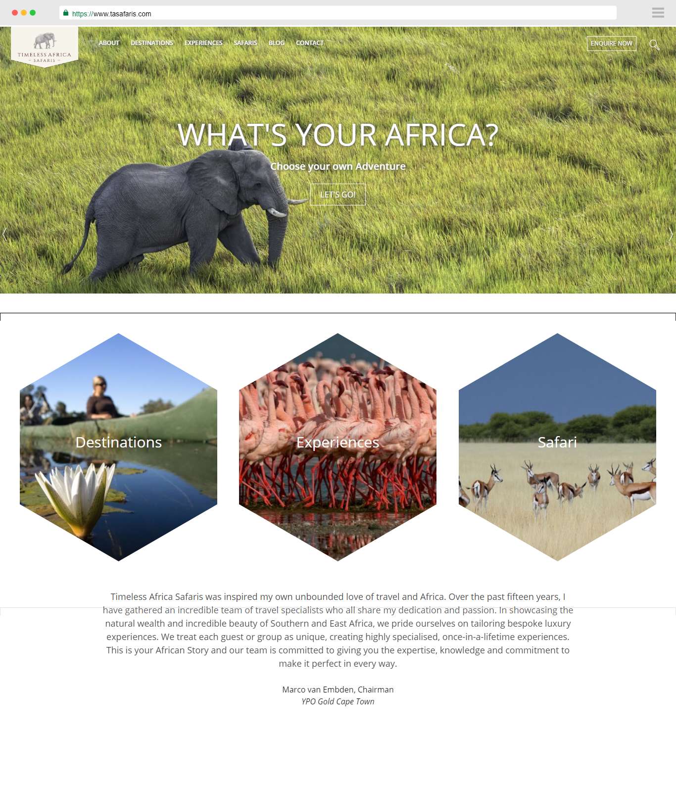 Timeless Africa Safaris